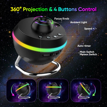 Nebula Orb Galaxy Projector——Kids' Room Decor Lamps & Lighting