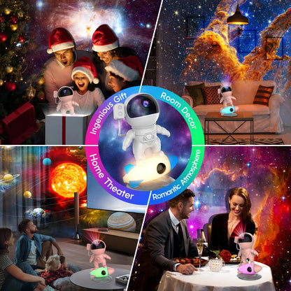 Astronaut Galaxy Projector—— Nursery Night Lights