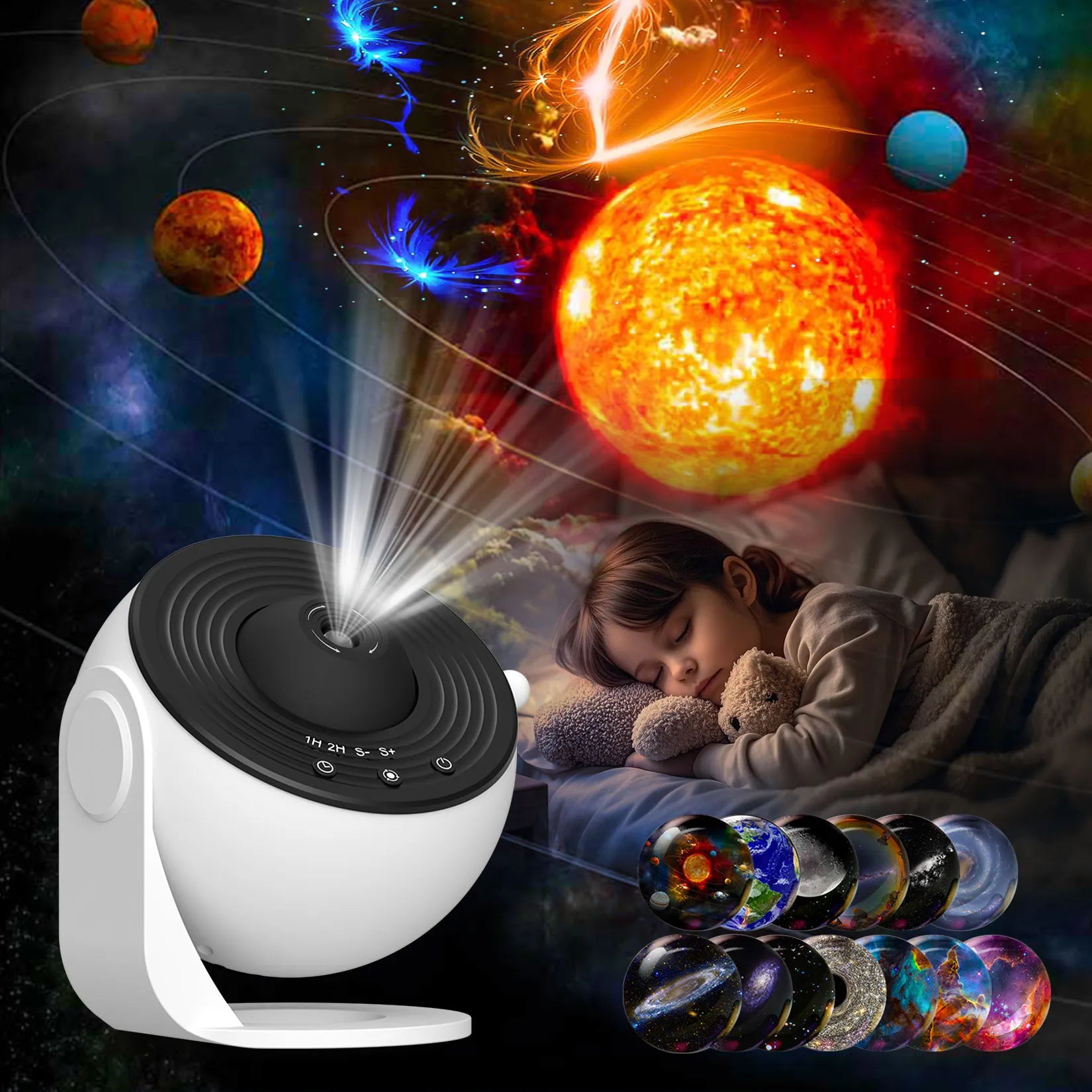 Planetarium Globe Galaxy Projector——Kids' Bedroom Lighting