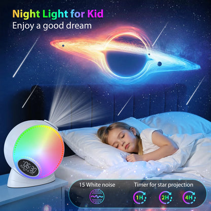 RGB Galaxy Projector——Bluetooth Speaker & Ambient Light