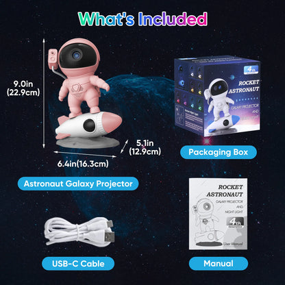 Astronaut Galaxy Projector—— Nursery Night Lights