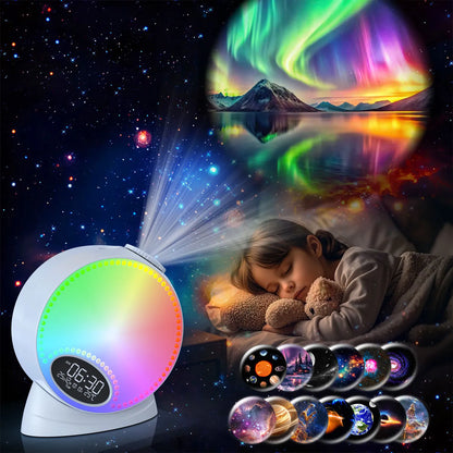 RGB Galaxy Projector——Bluetooth Speaker & Ambient Light